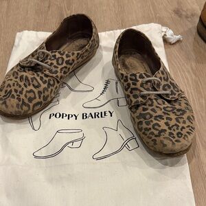 Poppy Barley Animal Print Oxford Slip On Shoes Womens 7